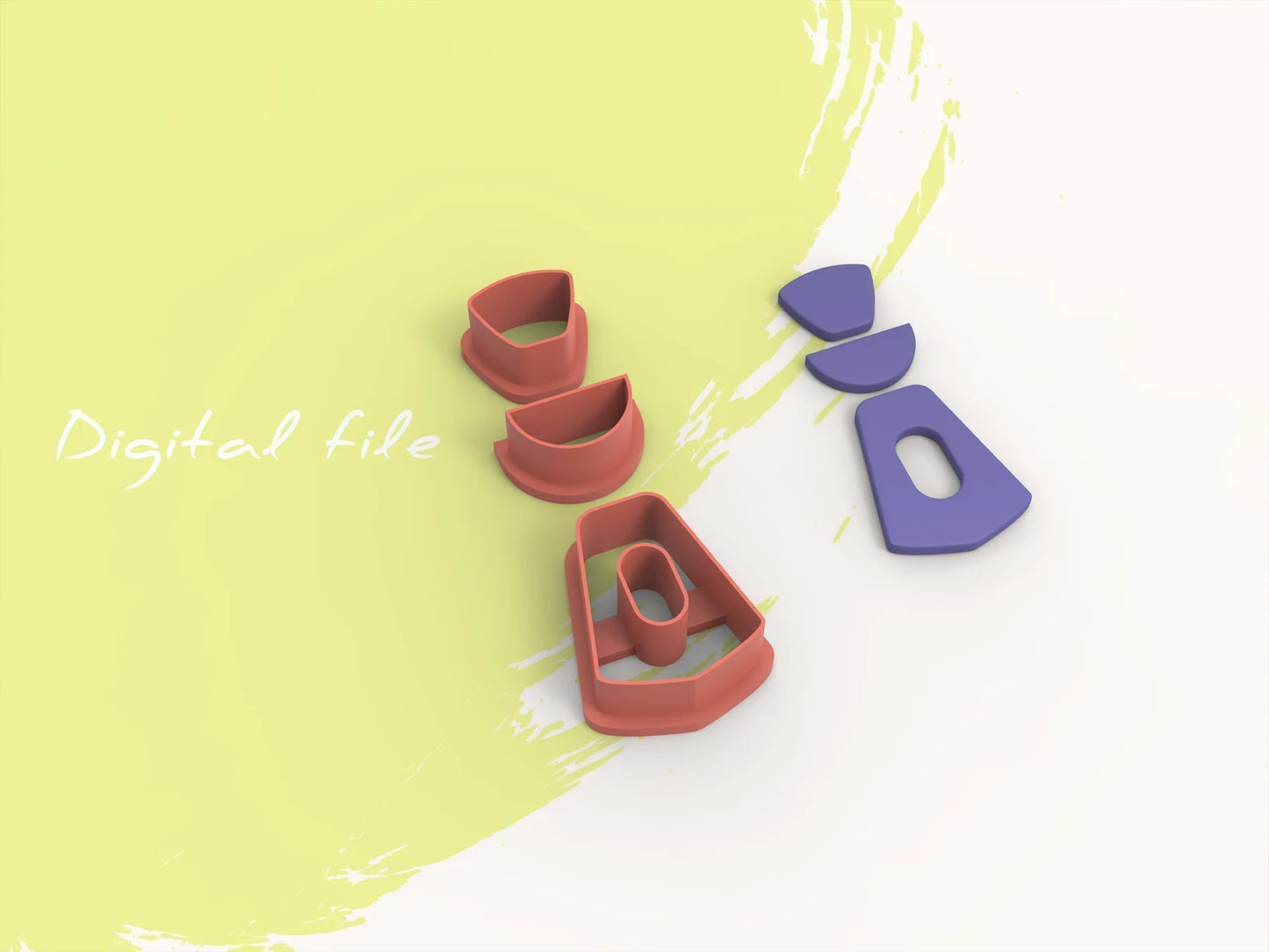 Geometrisch - Combo E (3D cutter)