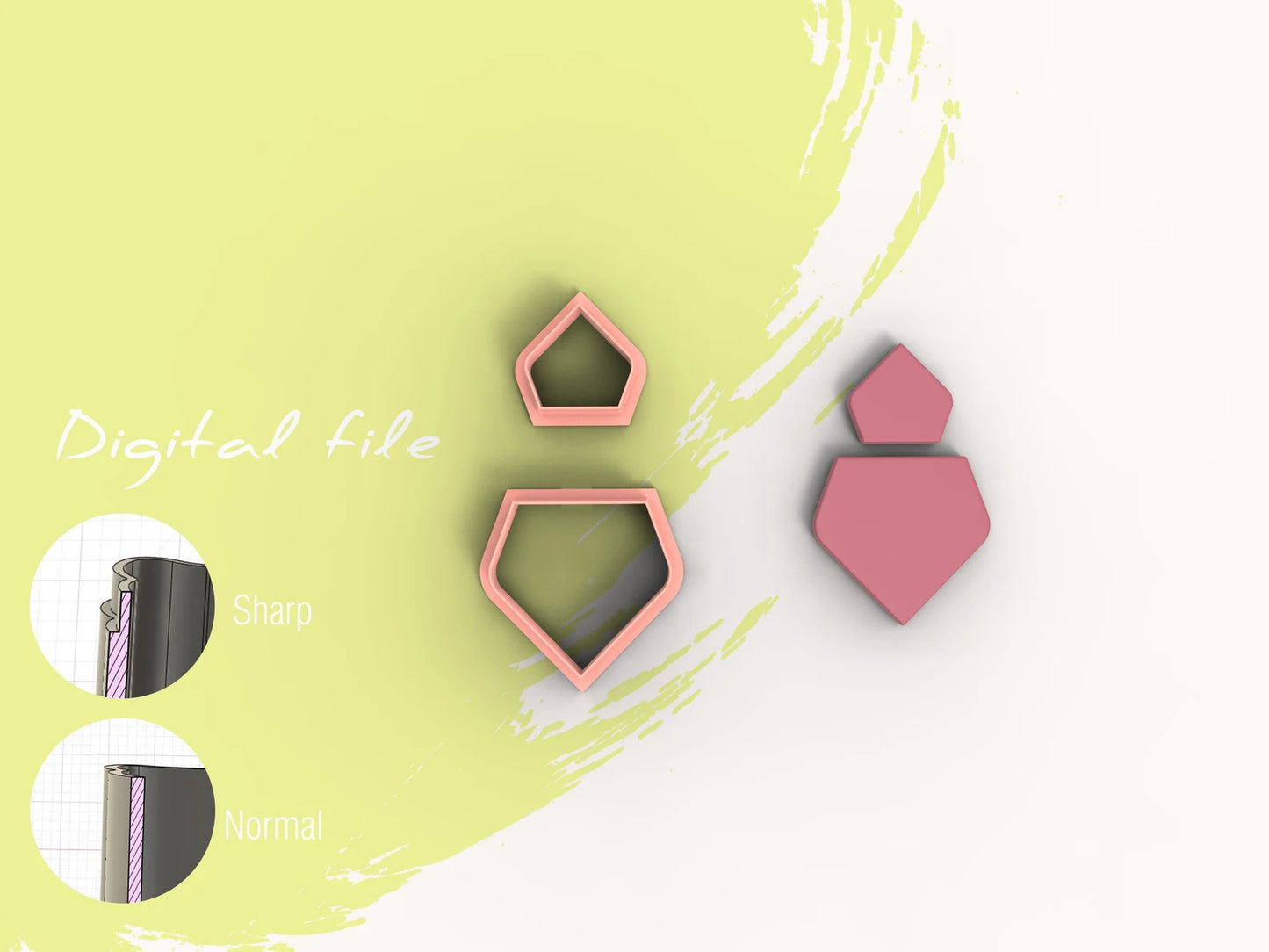 Geometrisch - Combo I (3D cutter)