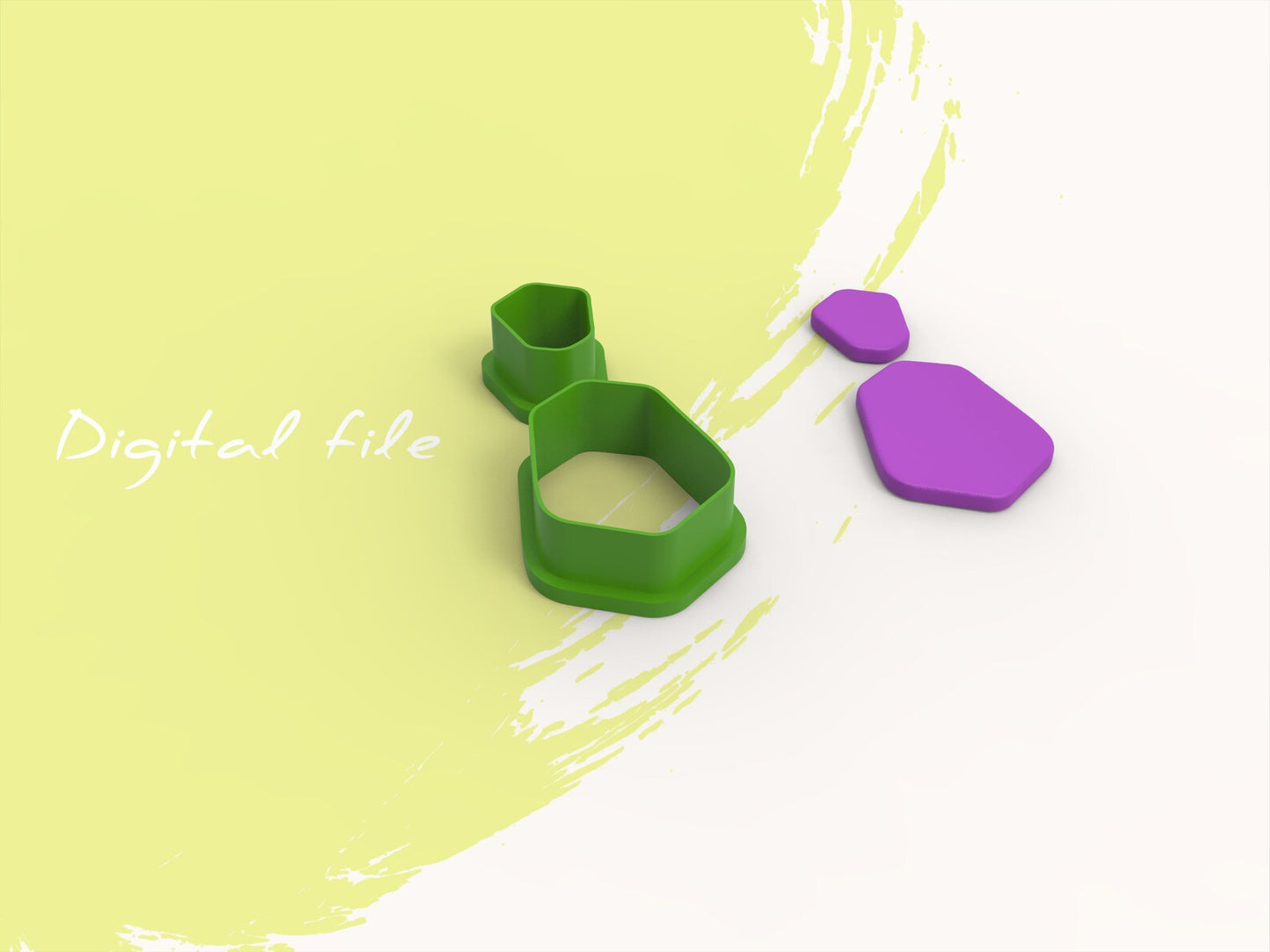 Basisvorm – Afgeronde veelhoek – Type G (3D cutter)