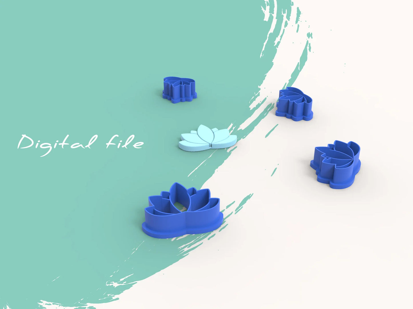 Bloem - Lotus (3D cutter)
