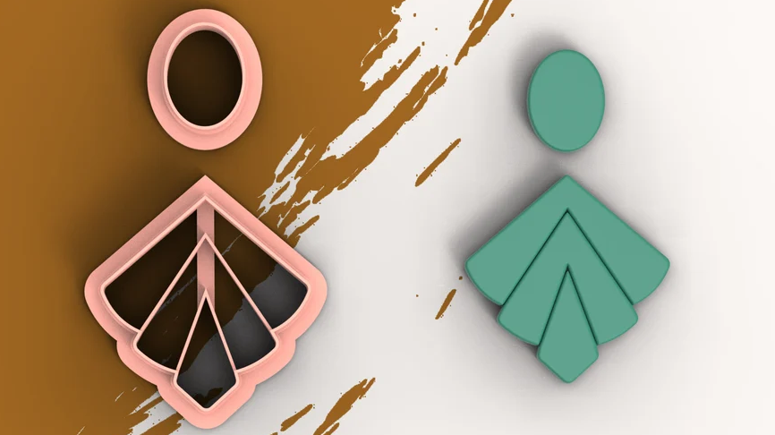 Boho - Combo F (3D cutter)