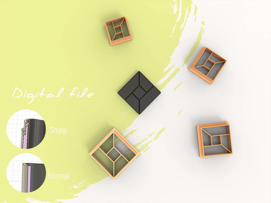 Geometrisch - Combo C (3D cutter)