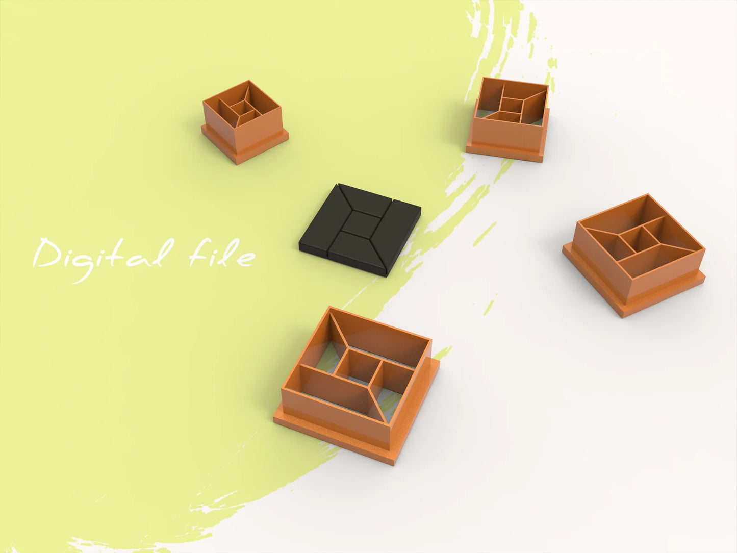 Geometrisch - Combo C (3D cutter)