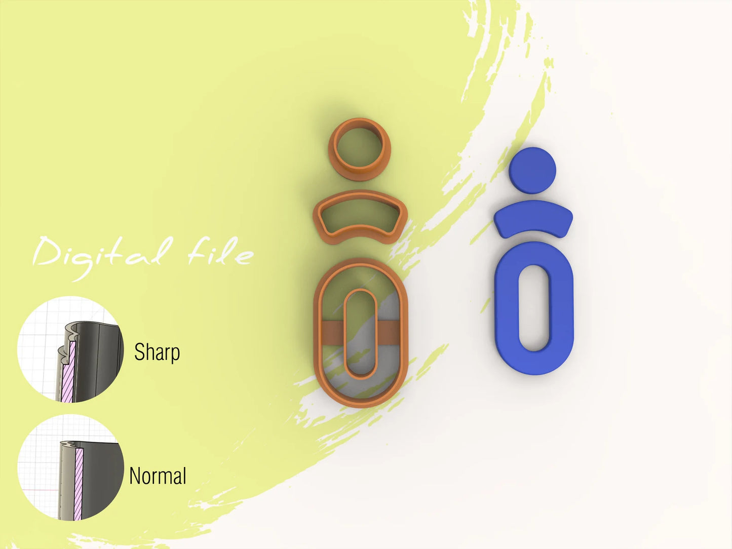 Geometrisch - Combo D (3D cutter)