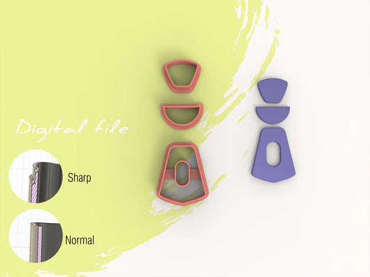 Geometrisch - Combo E (3D cutter)