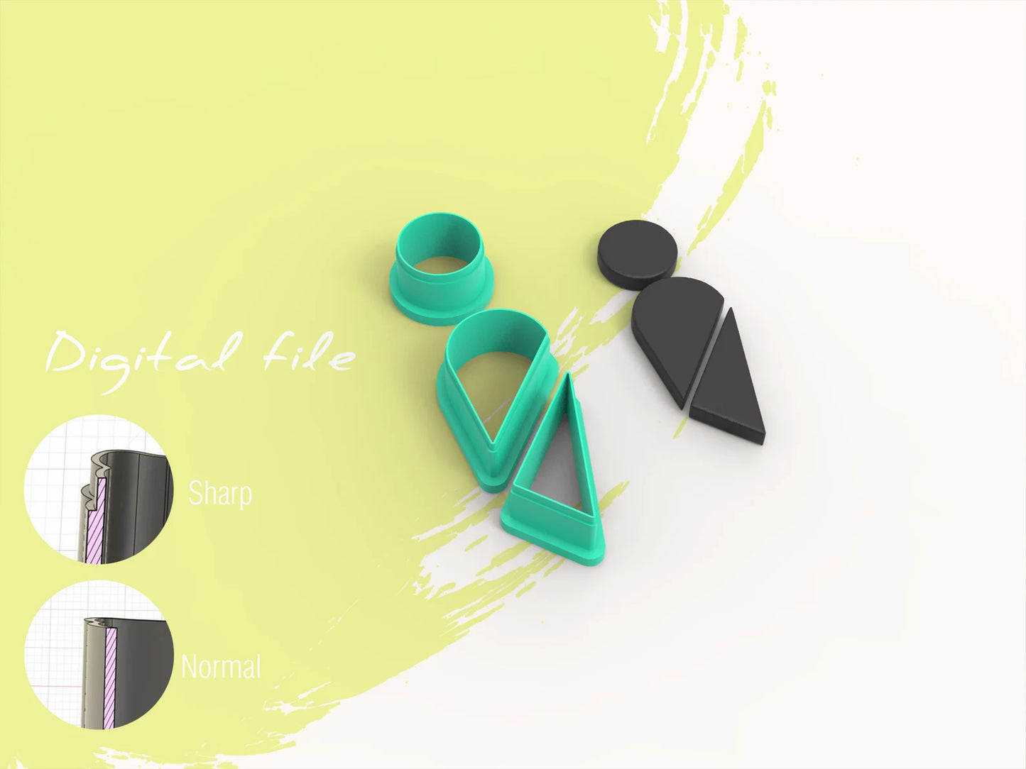 Geometrisch - Combo H (3D cutter)