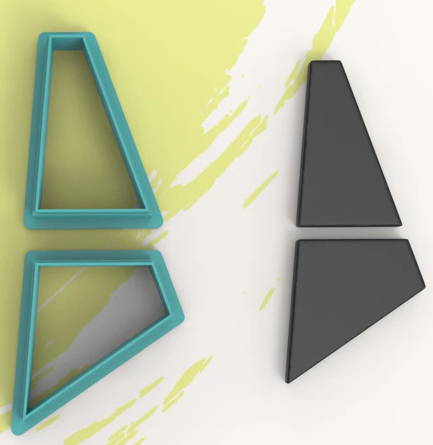 Geometrisch - Combo J (3D cutter)