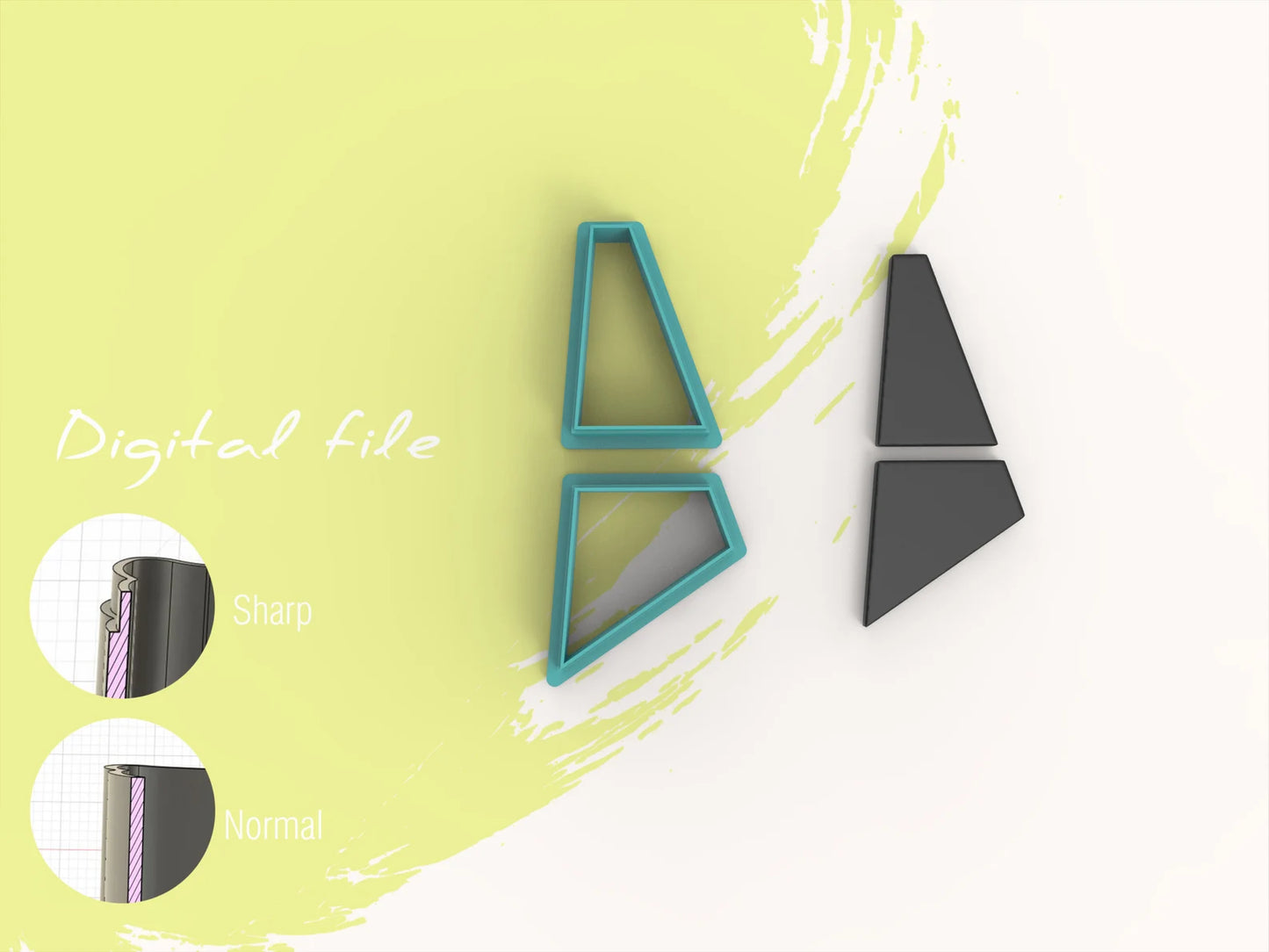 Geometrisch - Combo J (3D cutter)