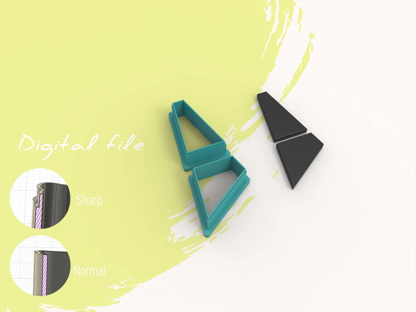 Geometrisch - Combo J (3D cutter)