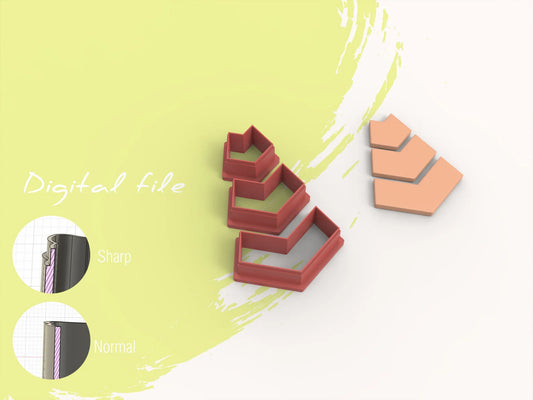 Geometrisch - Combo K (3D cutter)