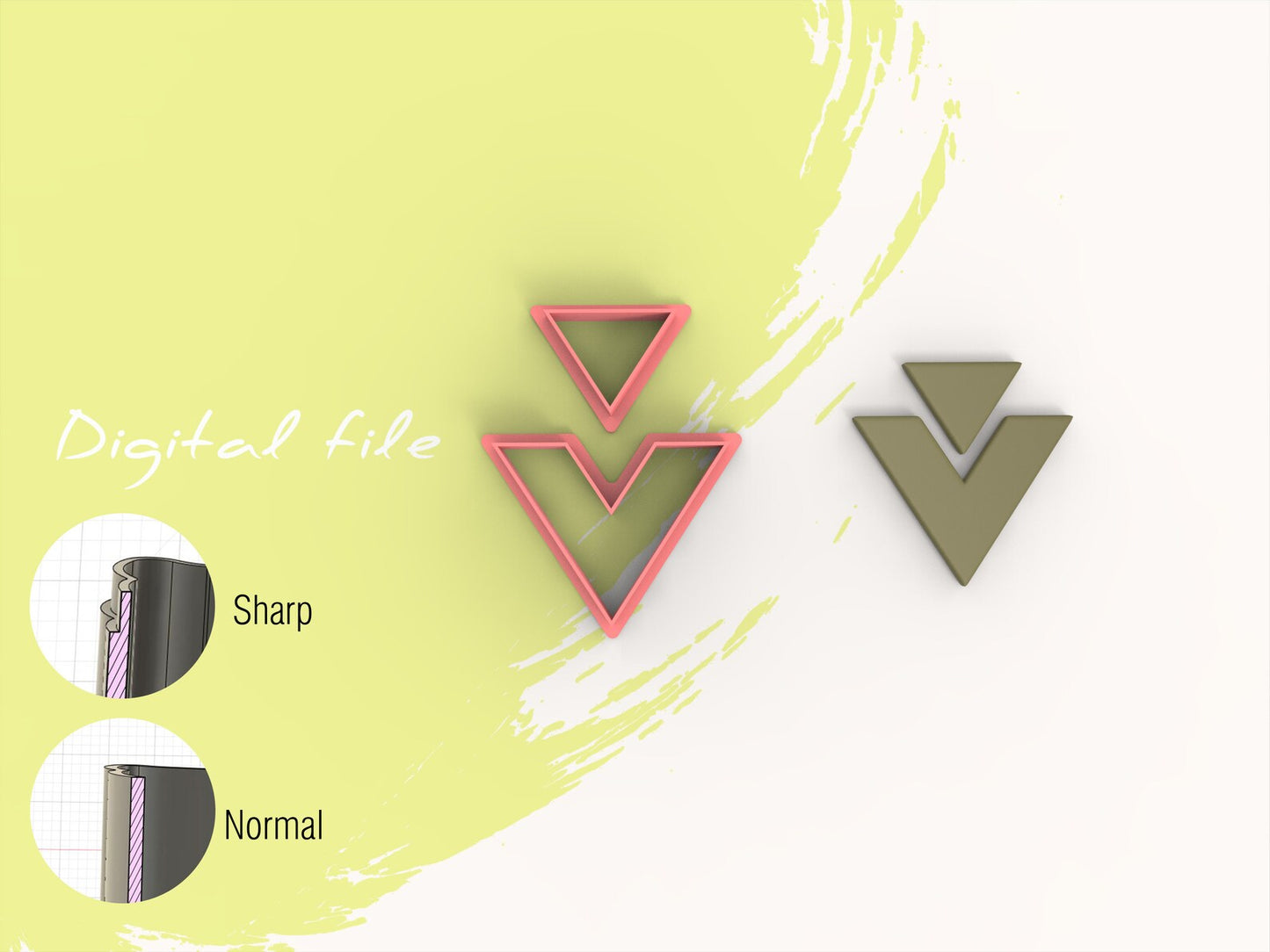 Geometrisch - Combo B (3D cutter)