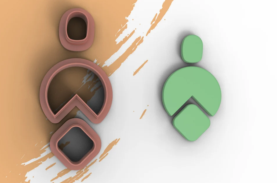 Organisch - Combo B (3D cutter)