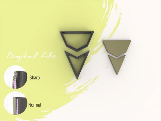 Basisvorm – Afgeronde veelhoek – Type A (3D cutter)