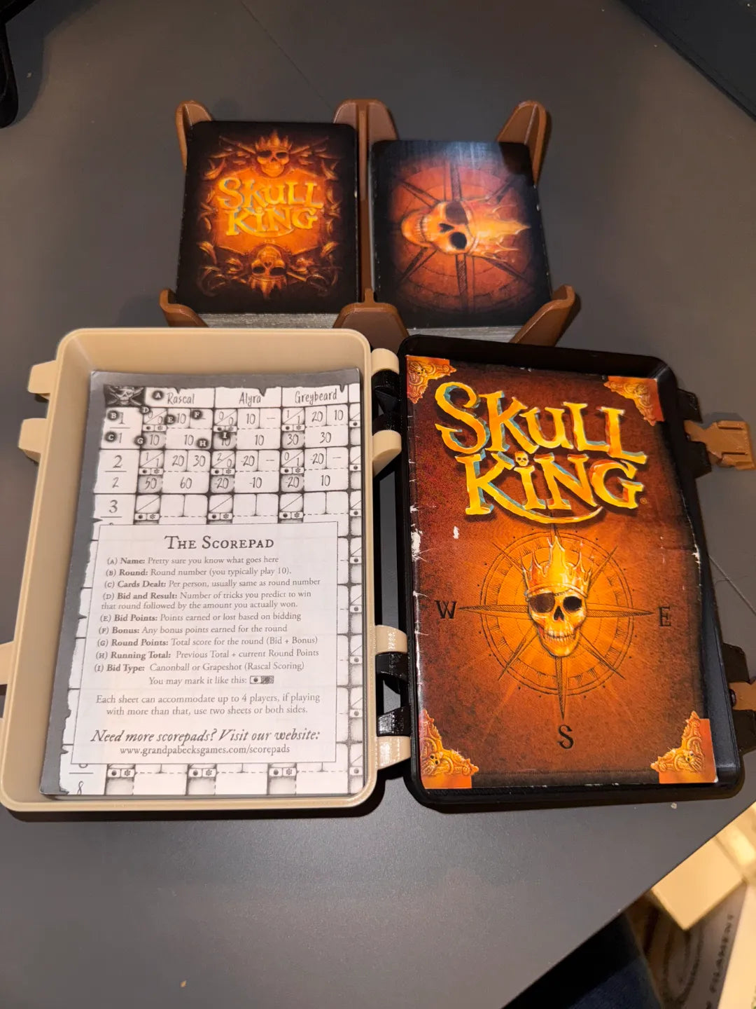 Skull King – 3D-geprinte opbergkoffer