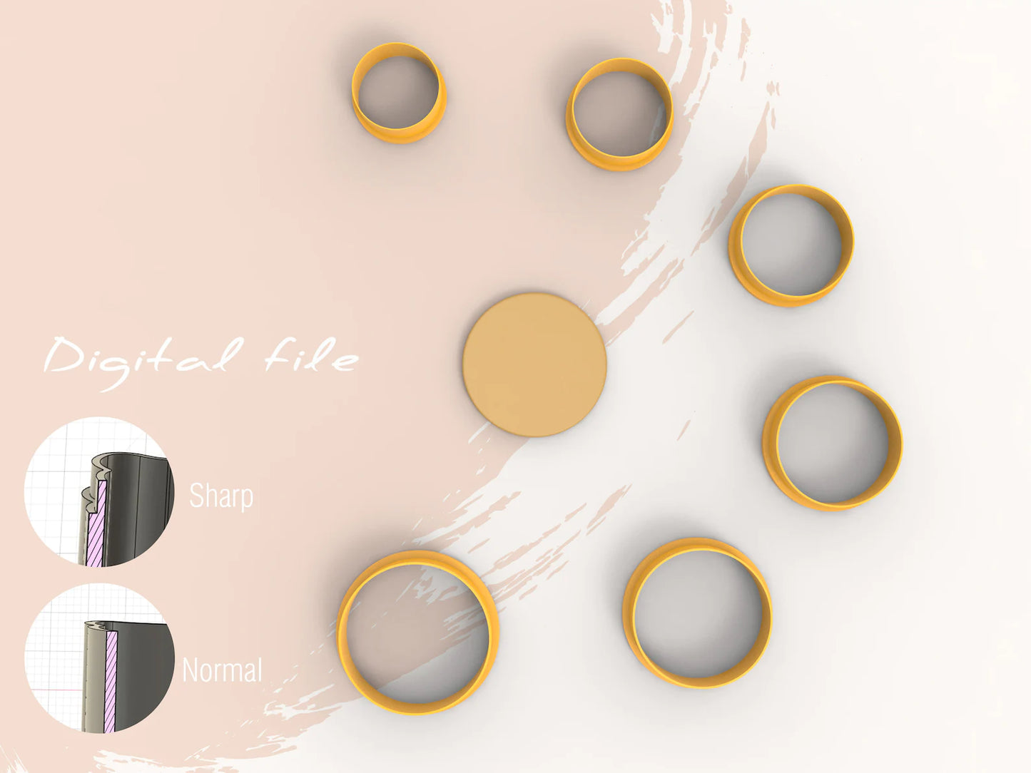 Basisvorm – cirkel (3D cutter)