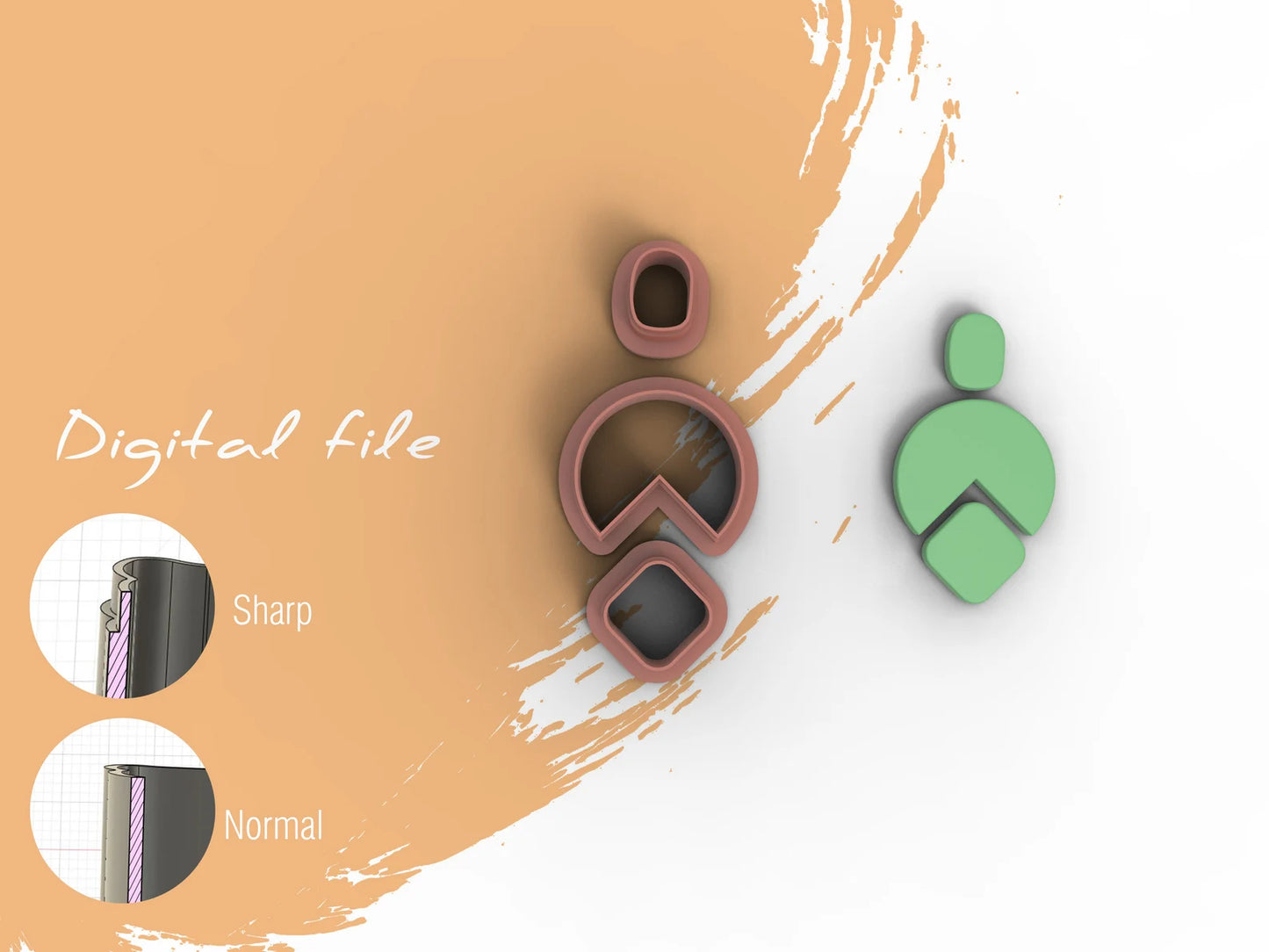 Organisch - Combo B (3D cutter)