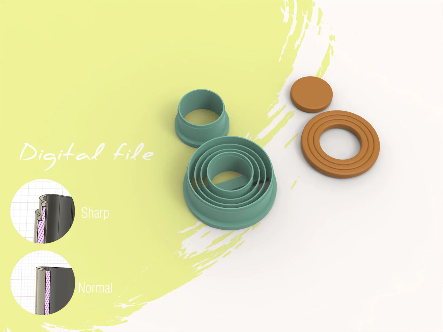 Boho - Combo B (3D cutter)