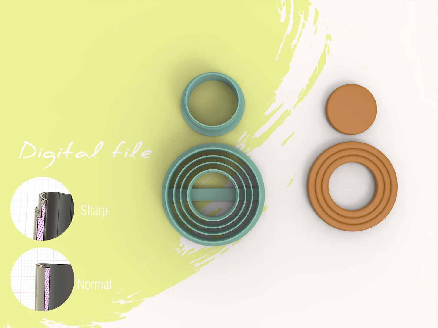 Boho - Combo B (3D cutter)