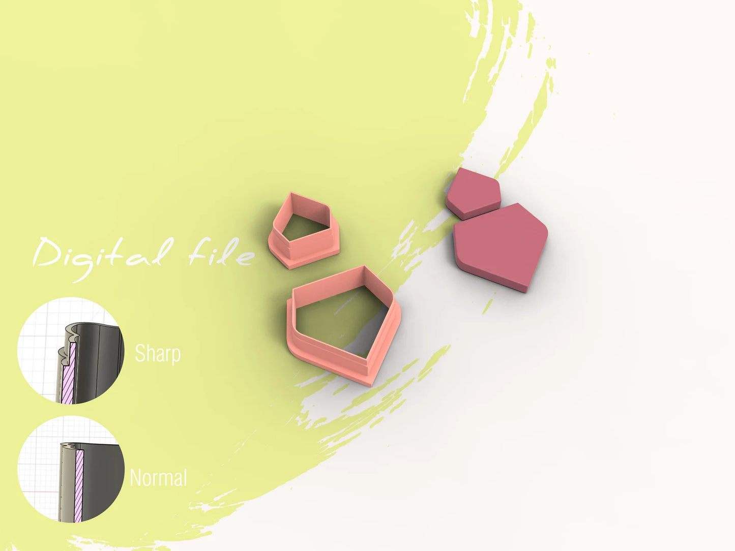 Geometrisch - Combo I (3D cutter)