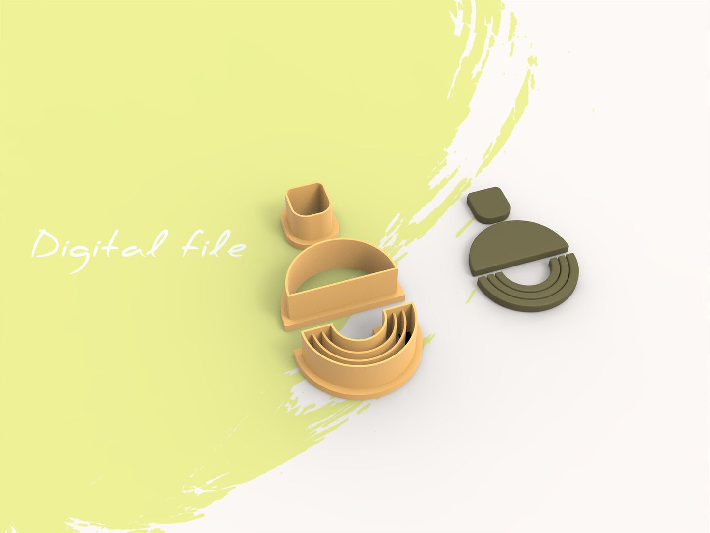Boho - Combo A (3D cutter)