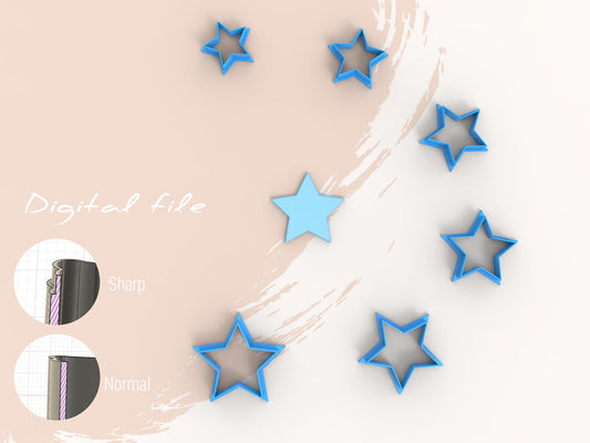 Basisvorm – Ster (3D cutter)