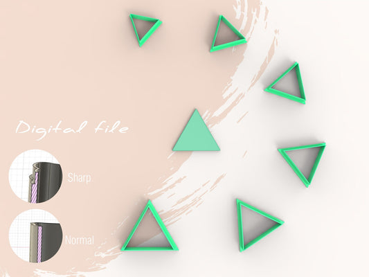 Basisvorm – Driehoek (3D cutter)